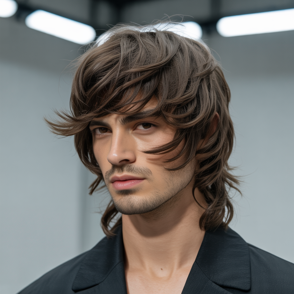 best mens layered haircuts for thick hair