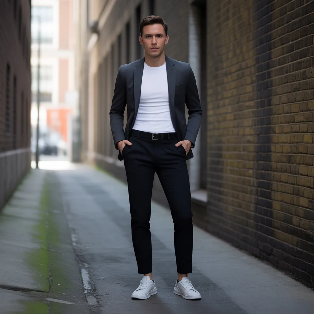 black jeans outfit mens