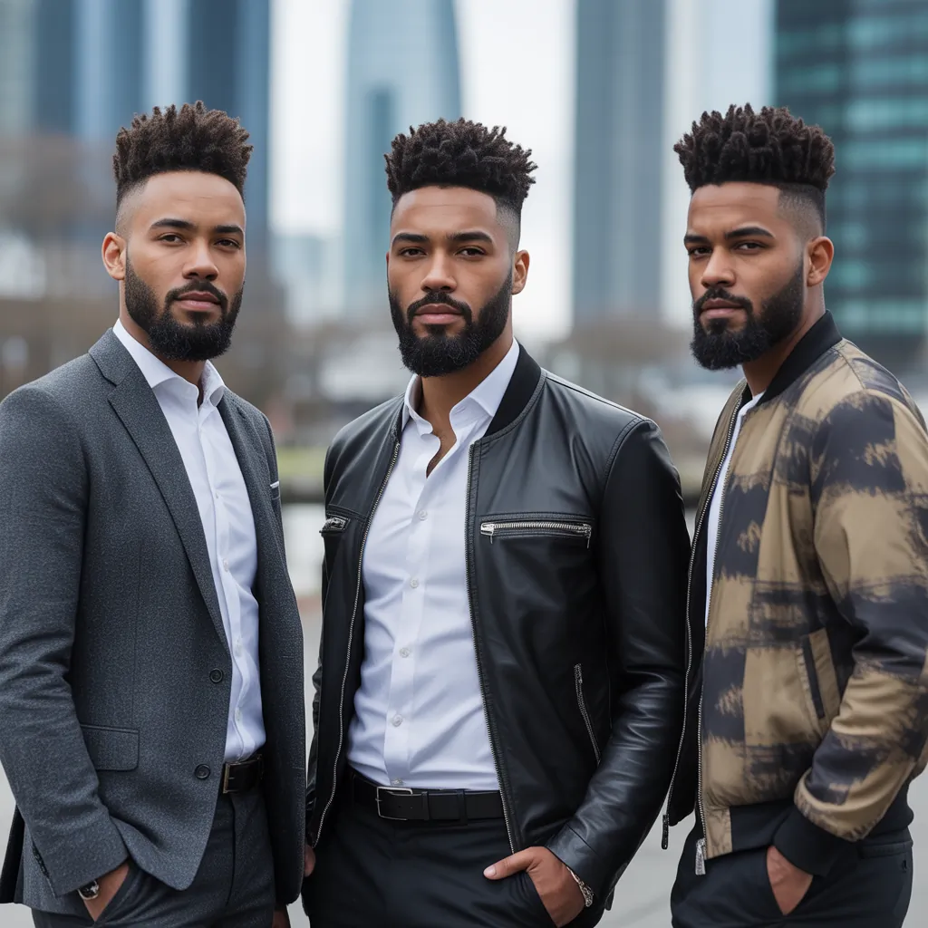 black men beards