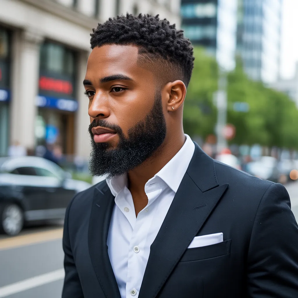 black men beards