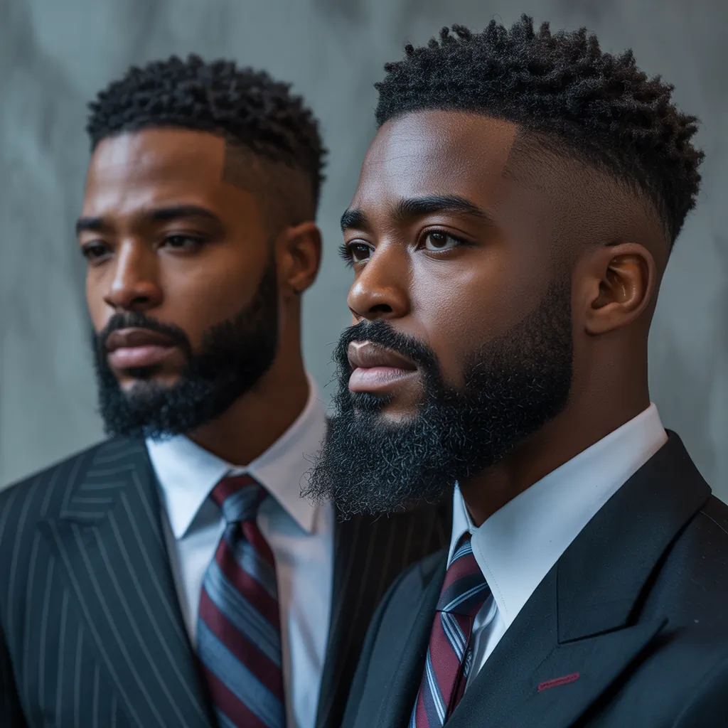 black men beards