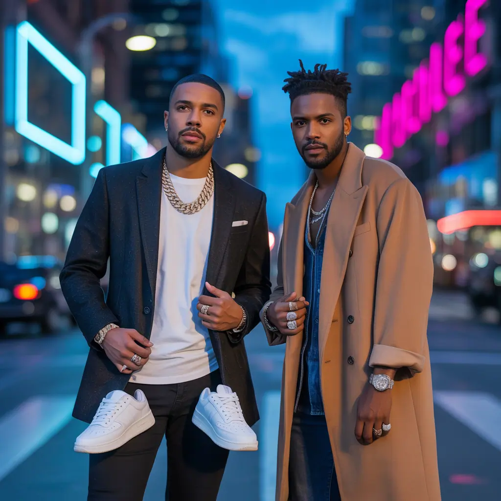 black men fashion swag