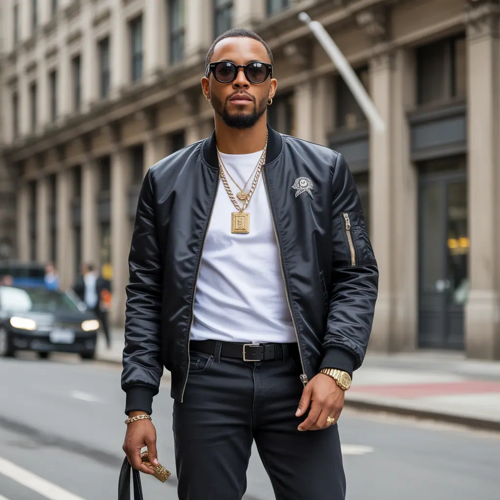 black men fashion swag