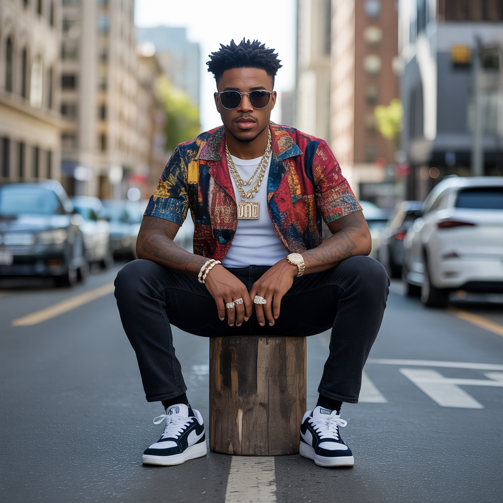 black men fashion swag
