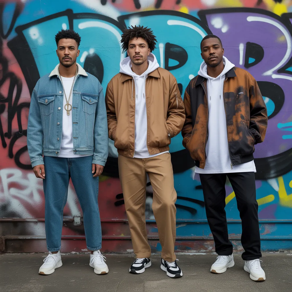 black men street fashion