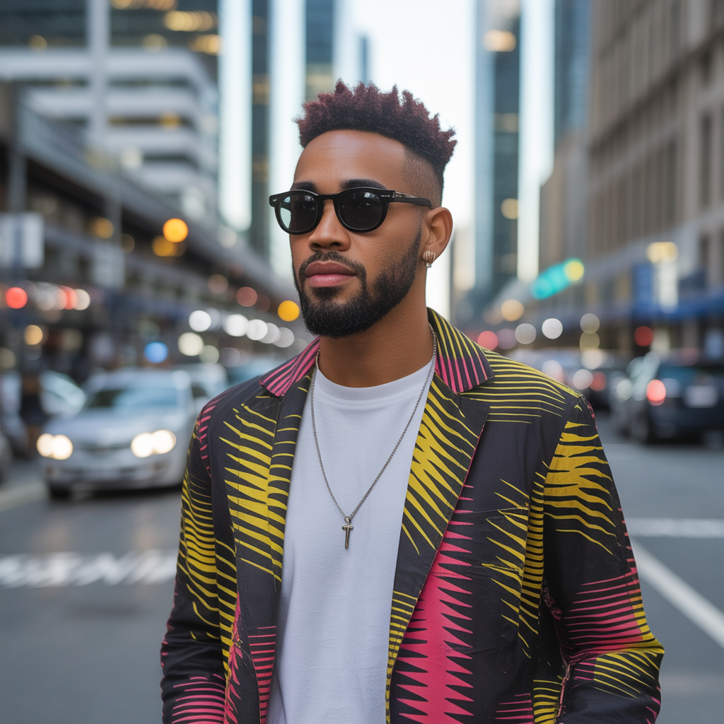 black men street fashion