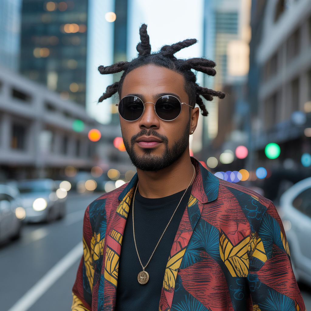 black men street fashion