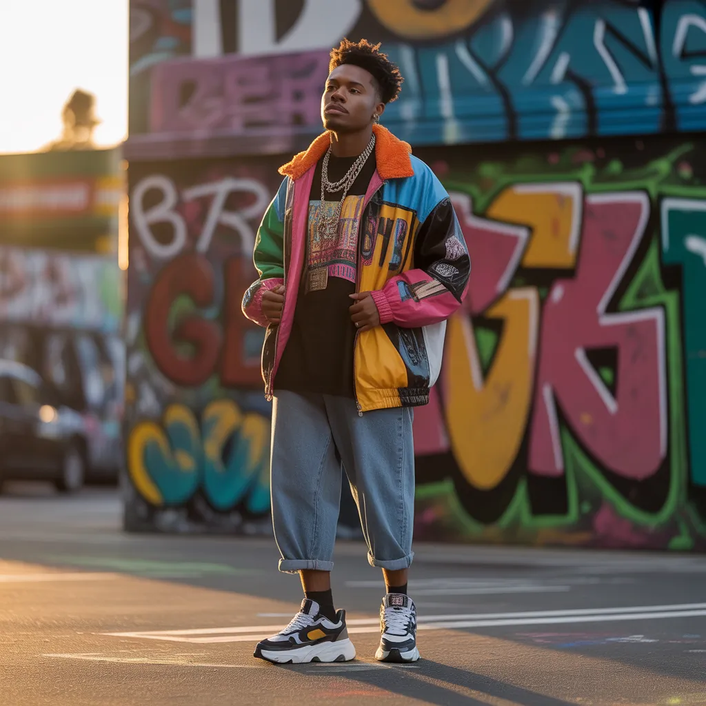 black men street fashion