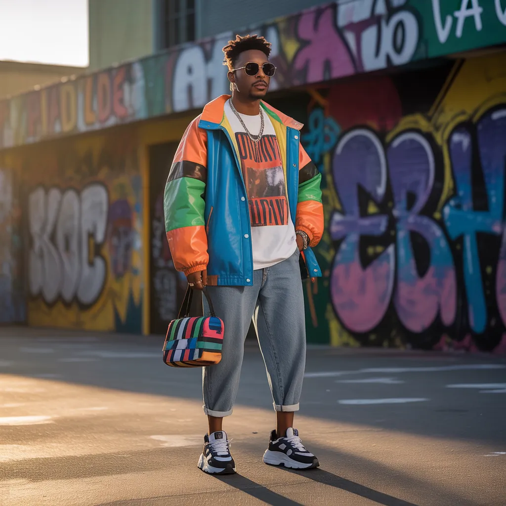 black men street fashion