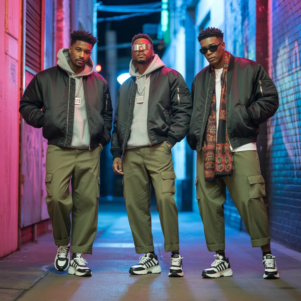 black men street fashion