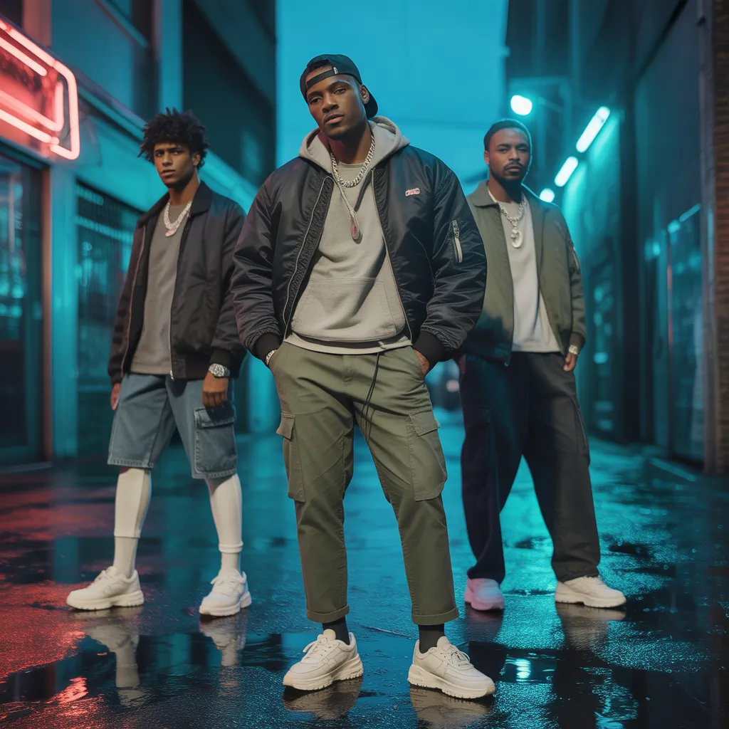 black men street fashion