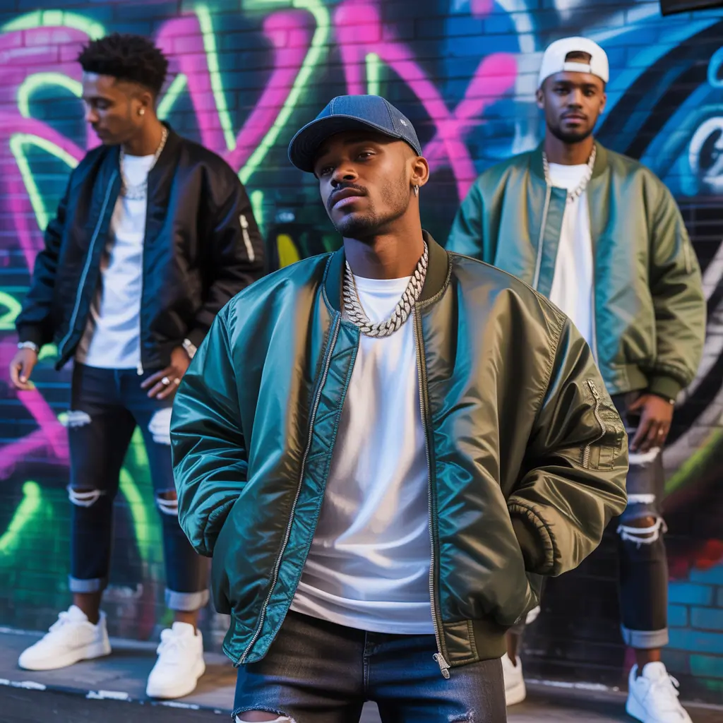 black men street fashion