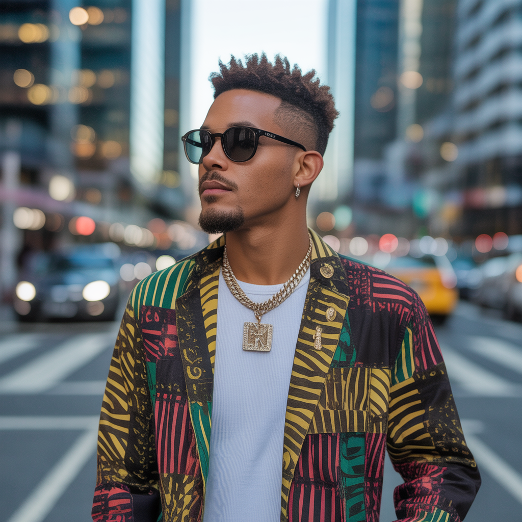 black men street fashion