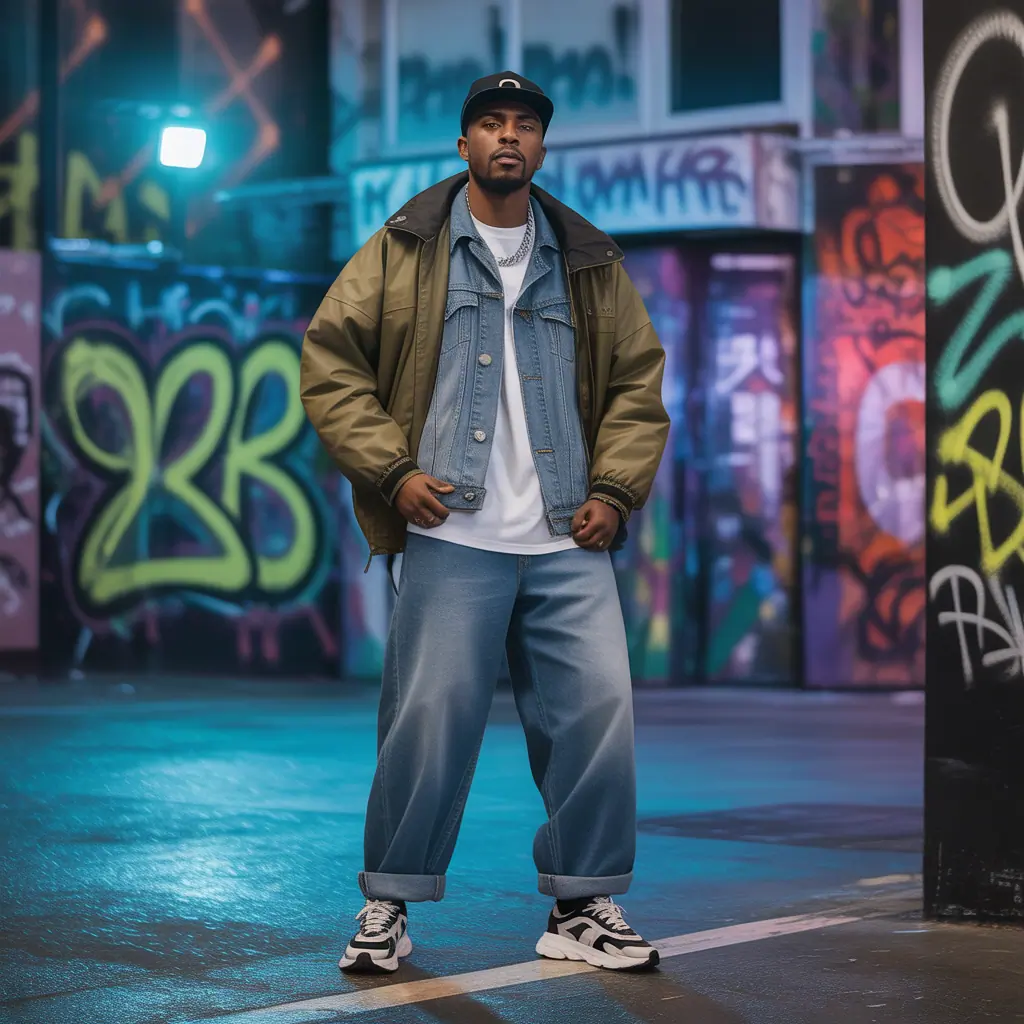 black men street fashion