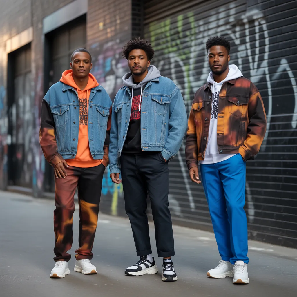 black men street fashion