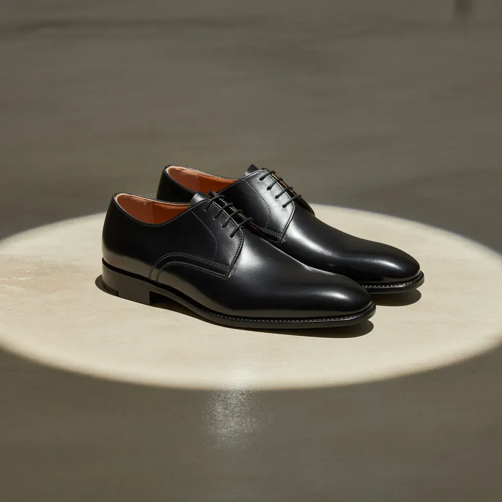 black shoes