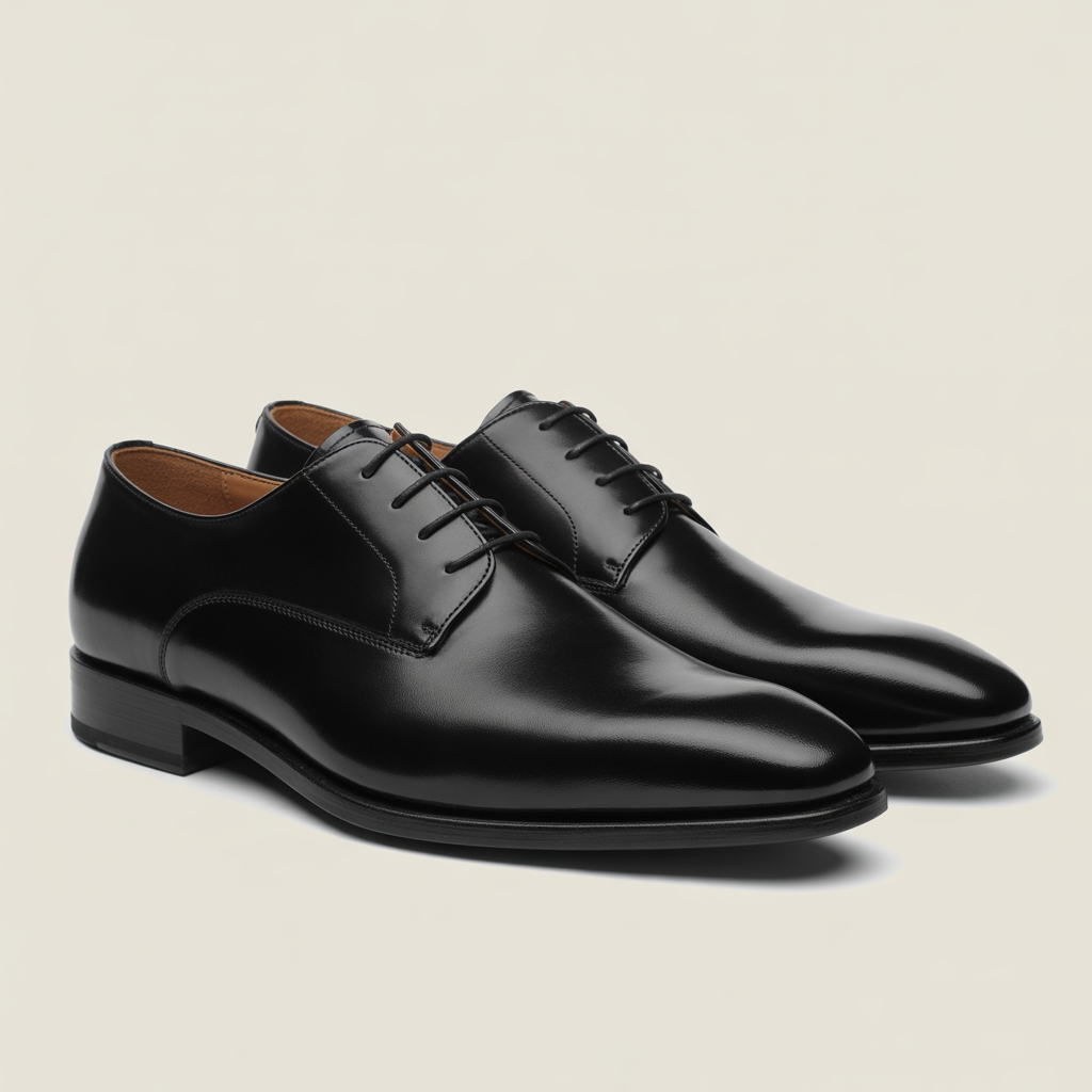 black shoes