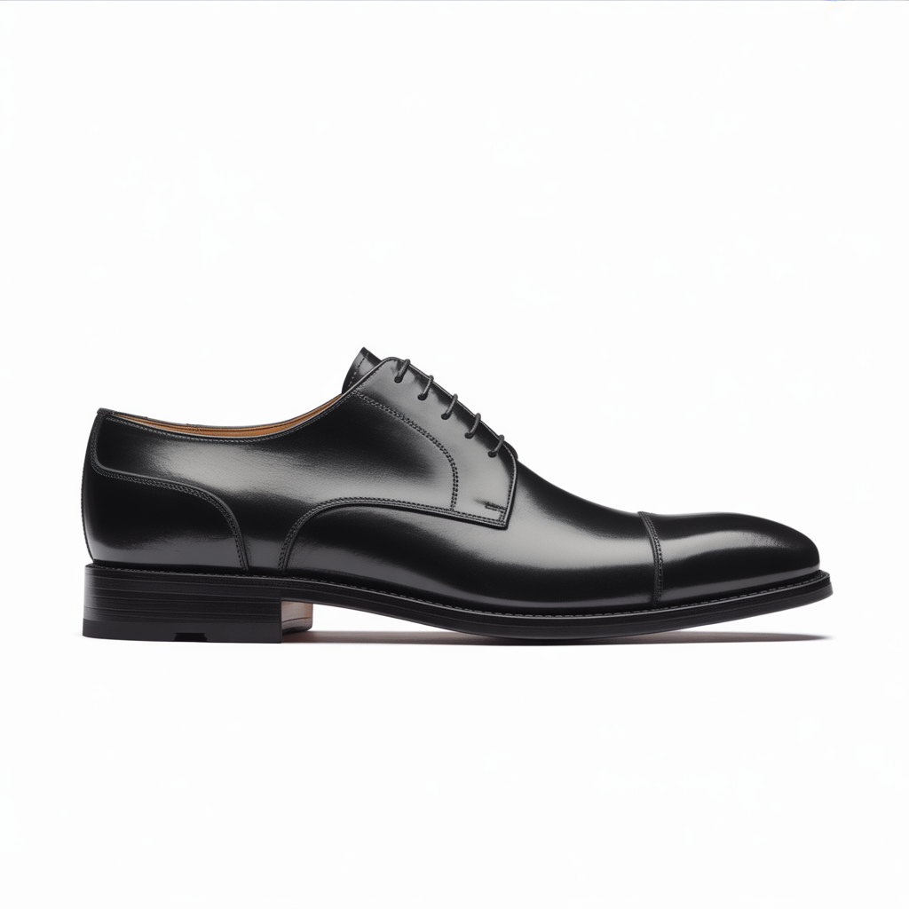 black shoes