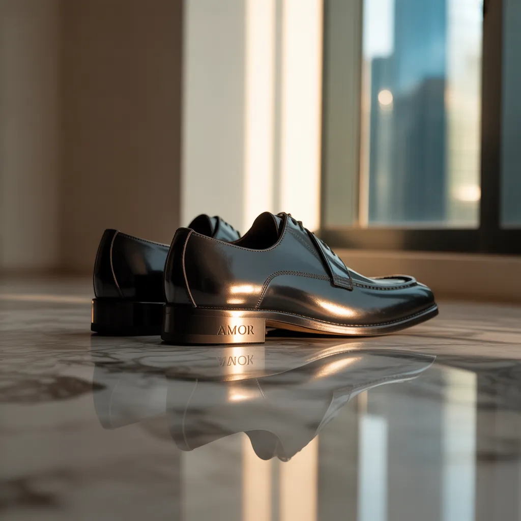 black shoes