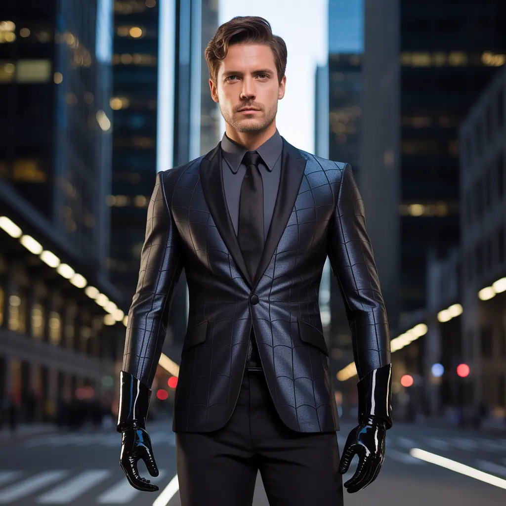 black suit spiderman