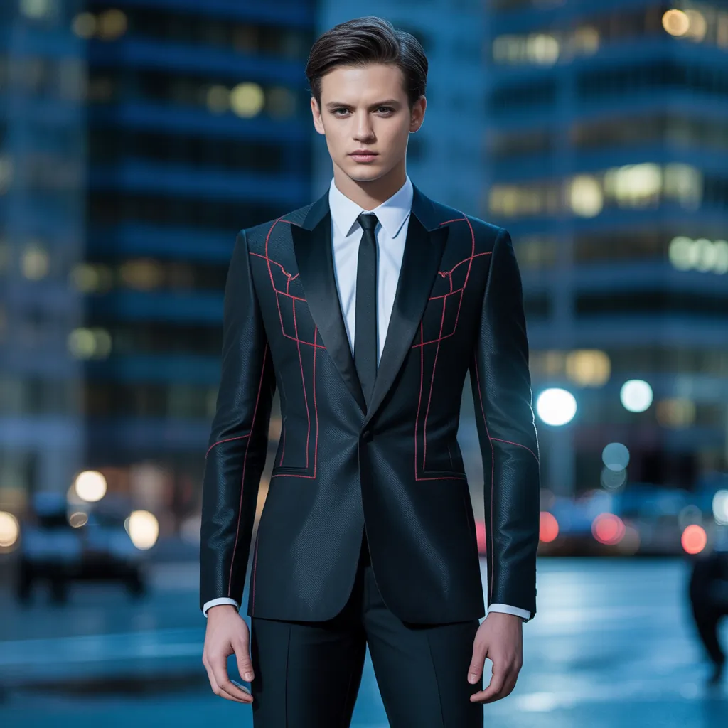 black suit spiderman