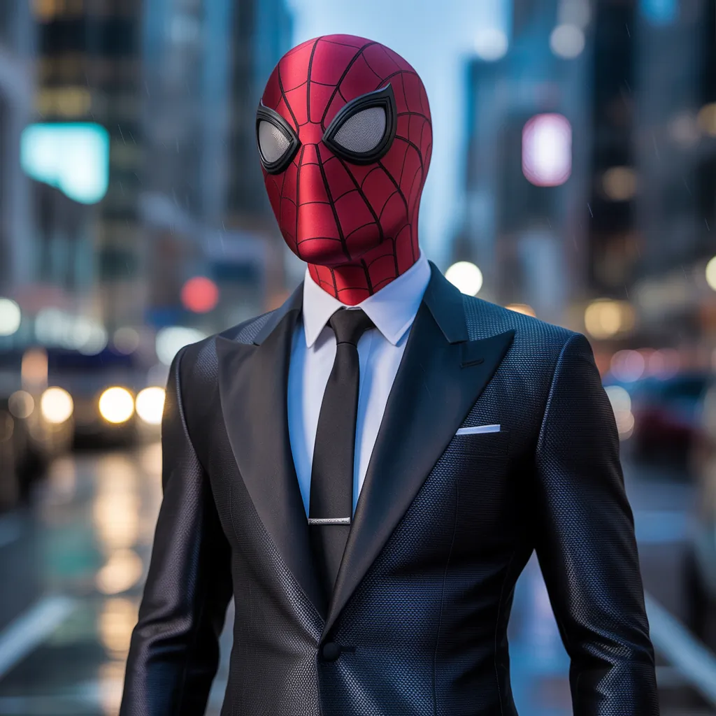 black suit spiderman