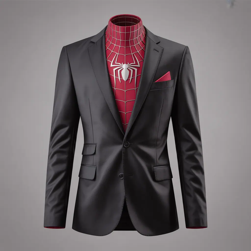 black suit spiderman
