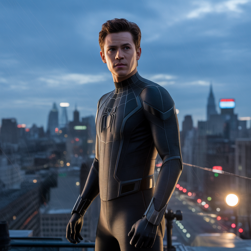 black suit spiderman