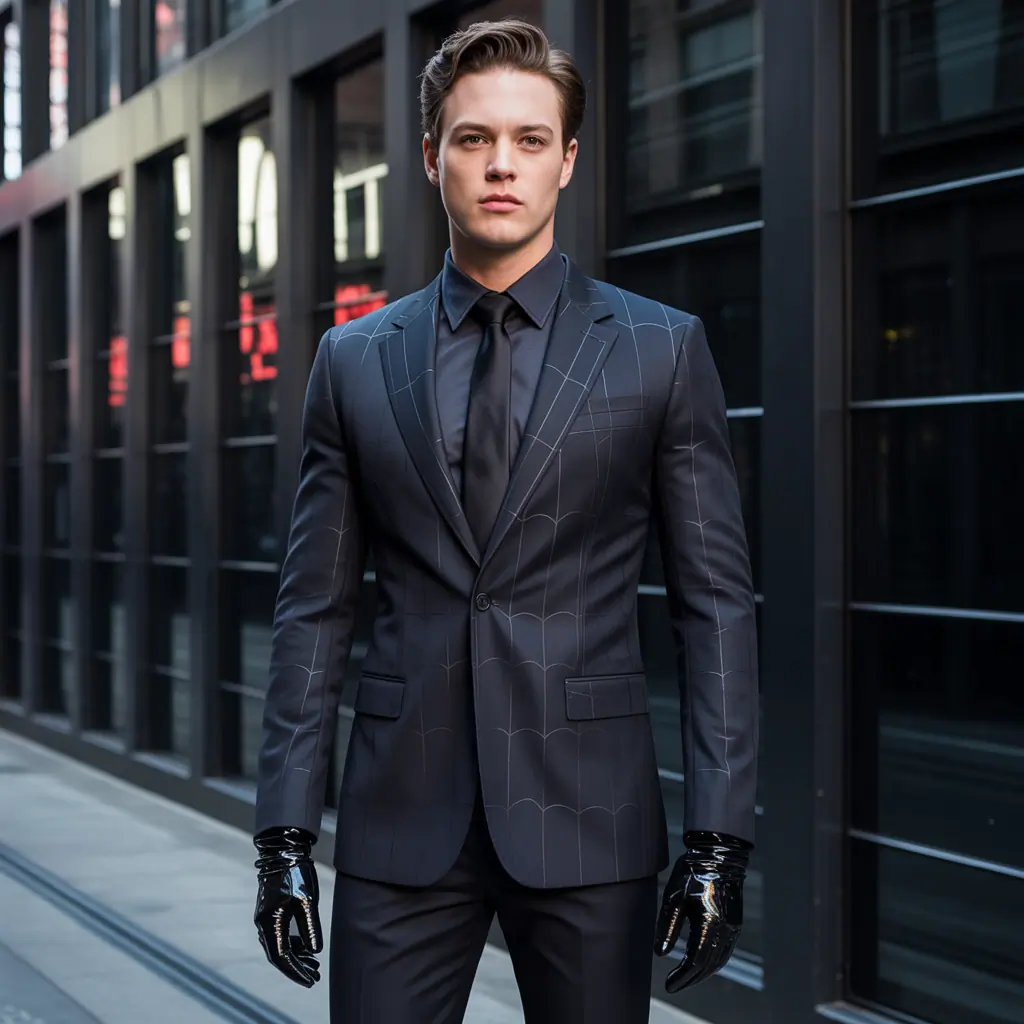 black suit spiderman