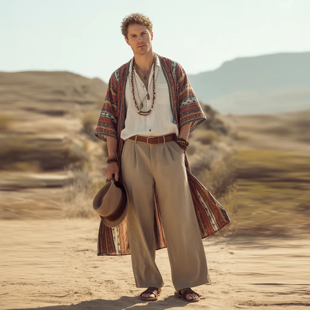 boho outfits men