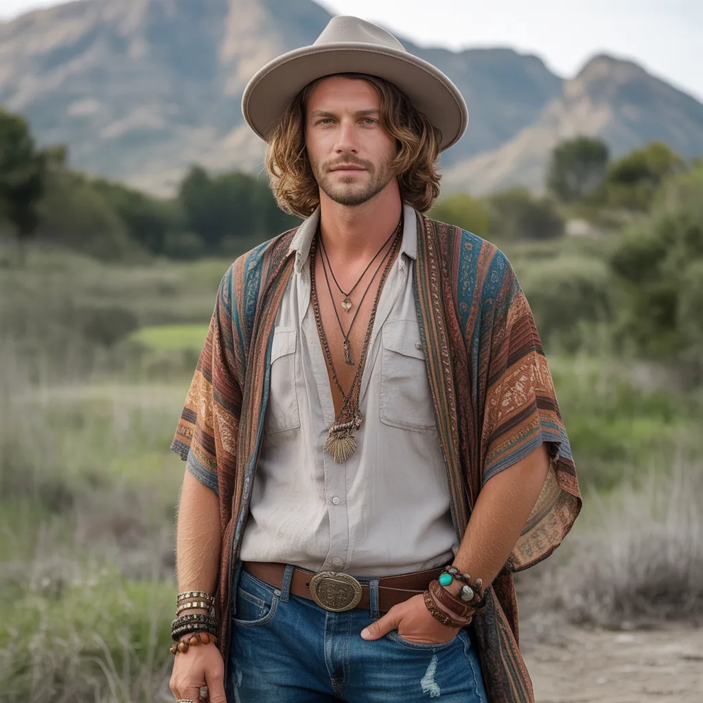 boho outfits men