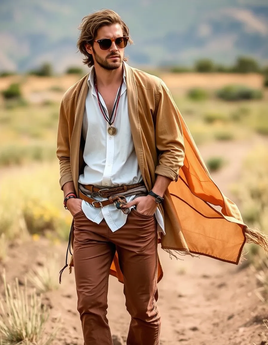 boho outfits men