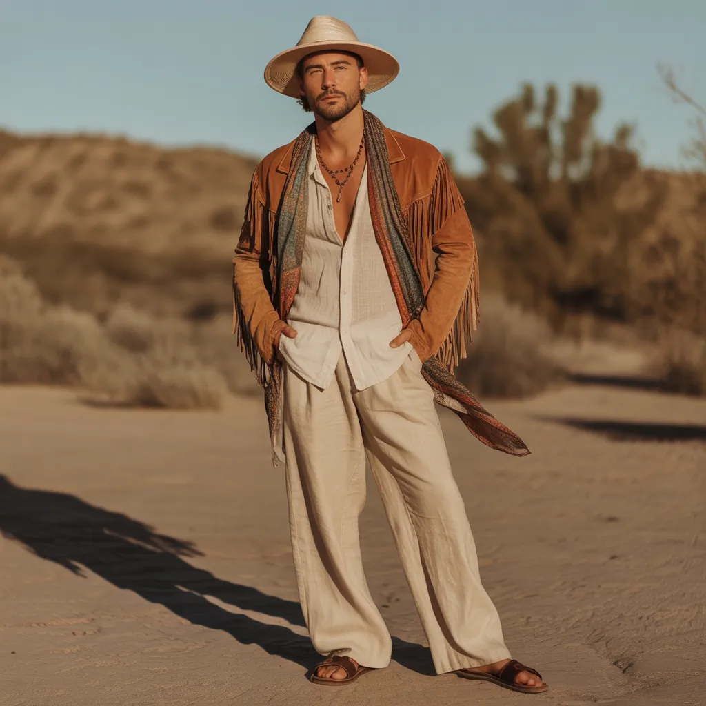 boho outfits men