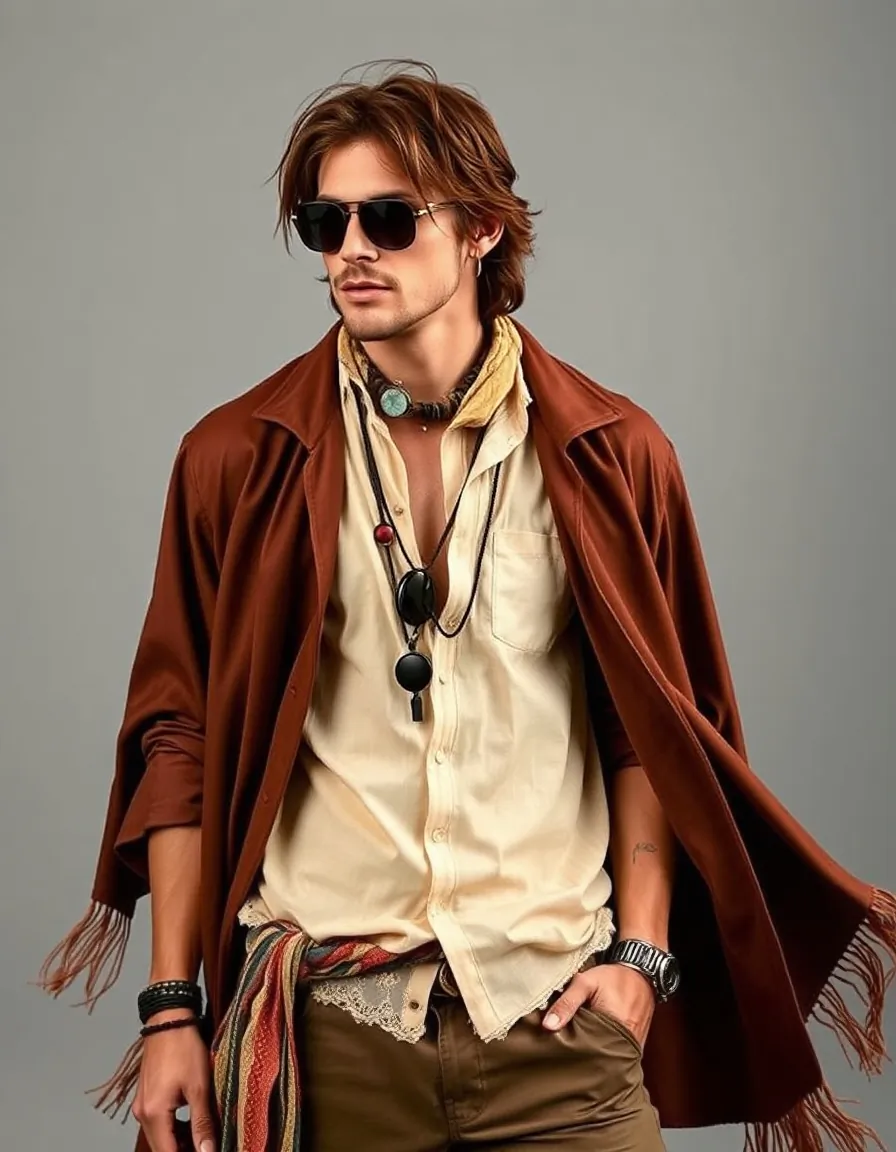 boho outfits men