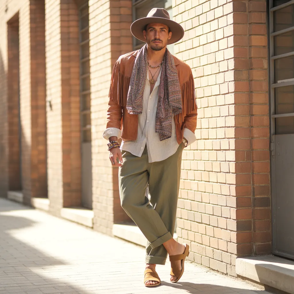boho outfits men