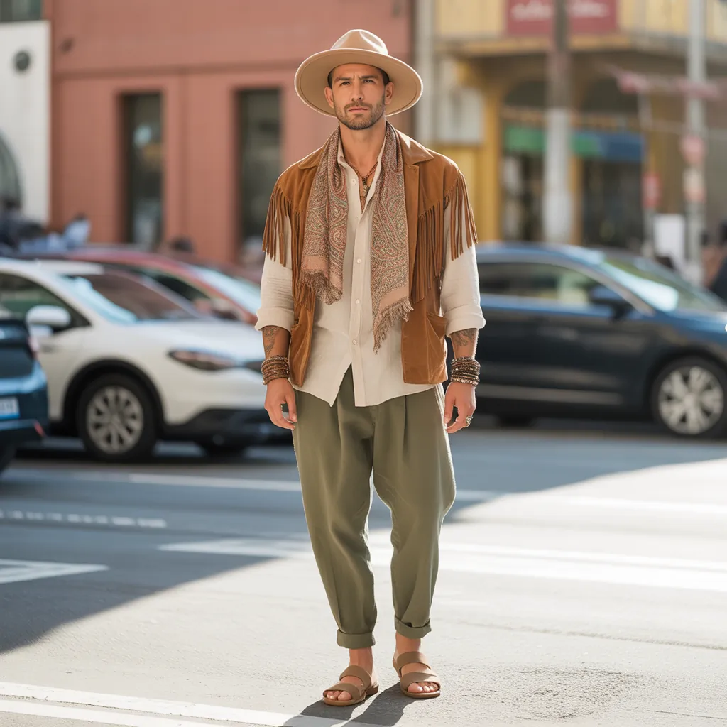 boho outfits men