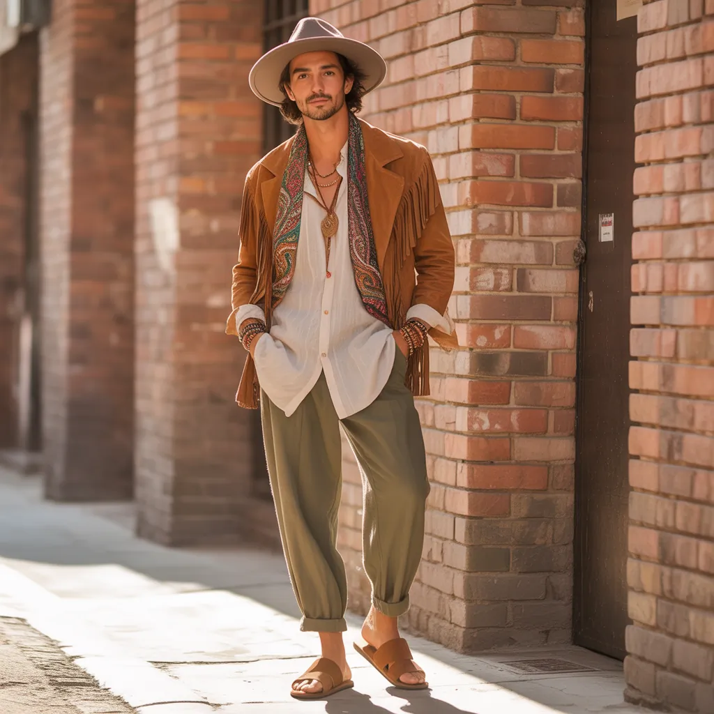 boho outfits men