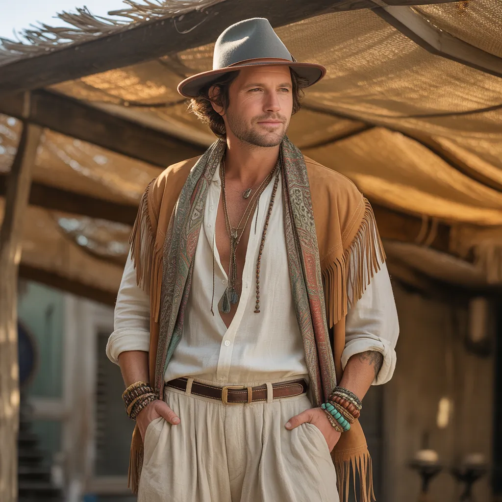 boho outfits men