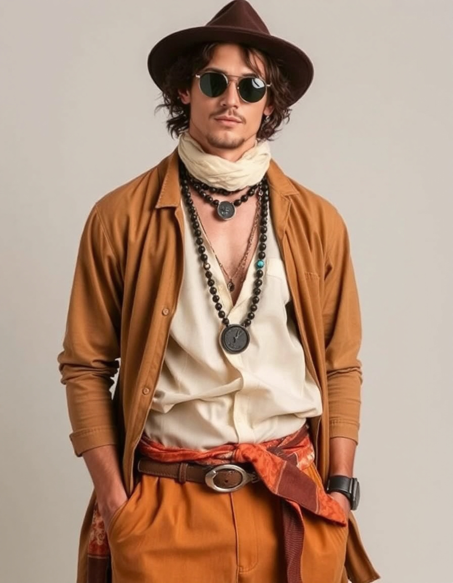 boho outfits men
