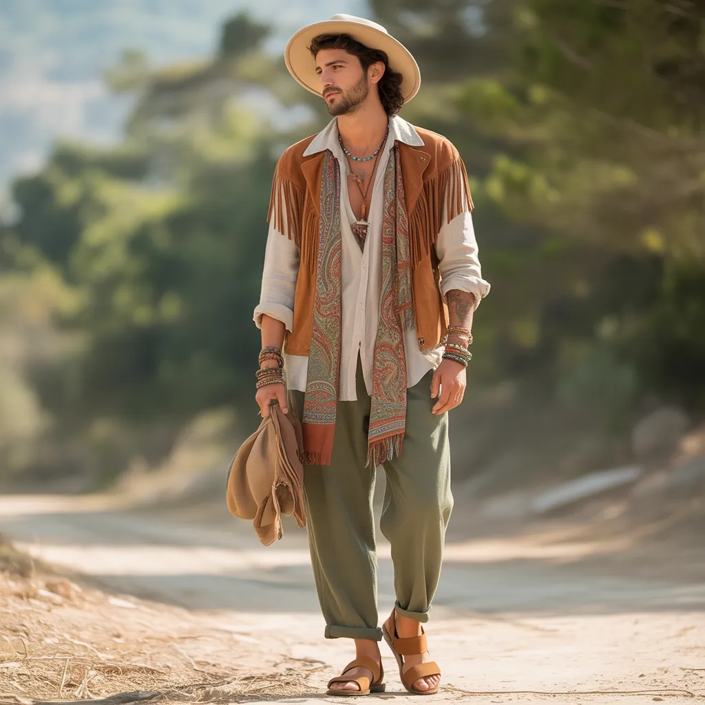 boho outfits men