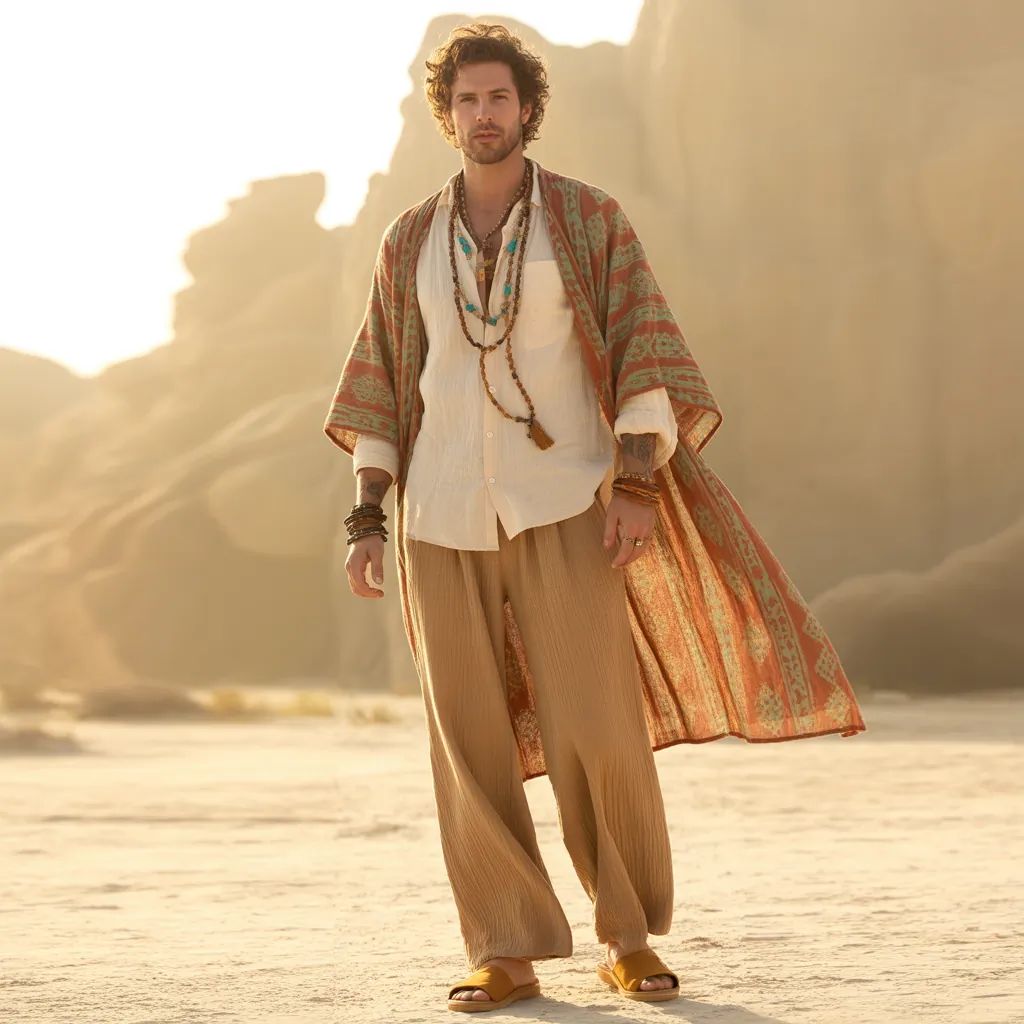 boho outfits men
