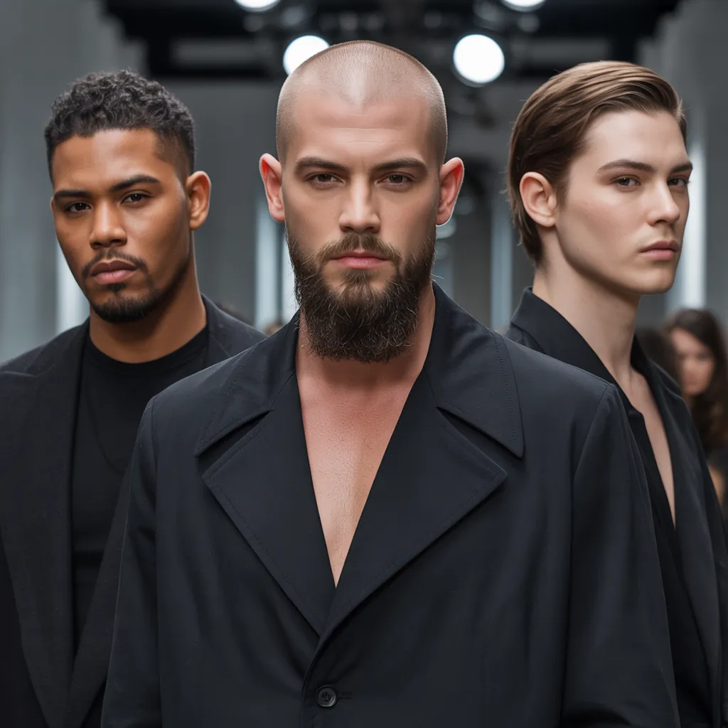 bold bald beard styles for men to stand out