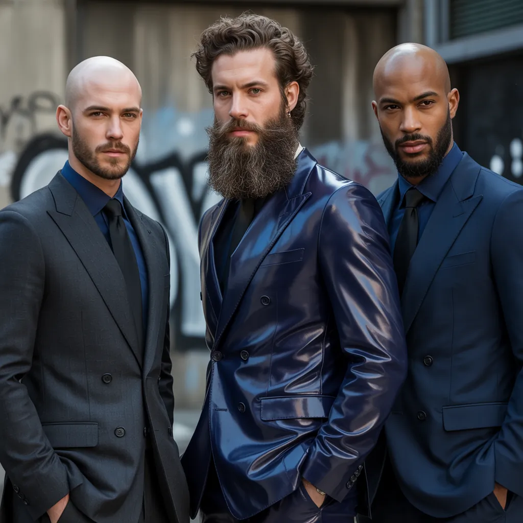bold bald beard styles for men to stand out