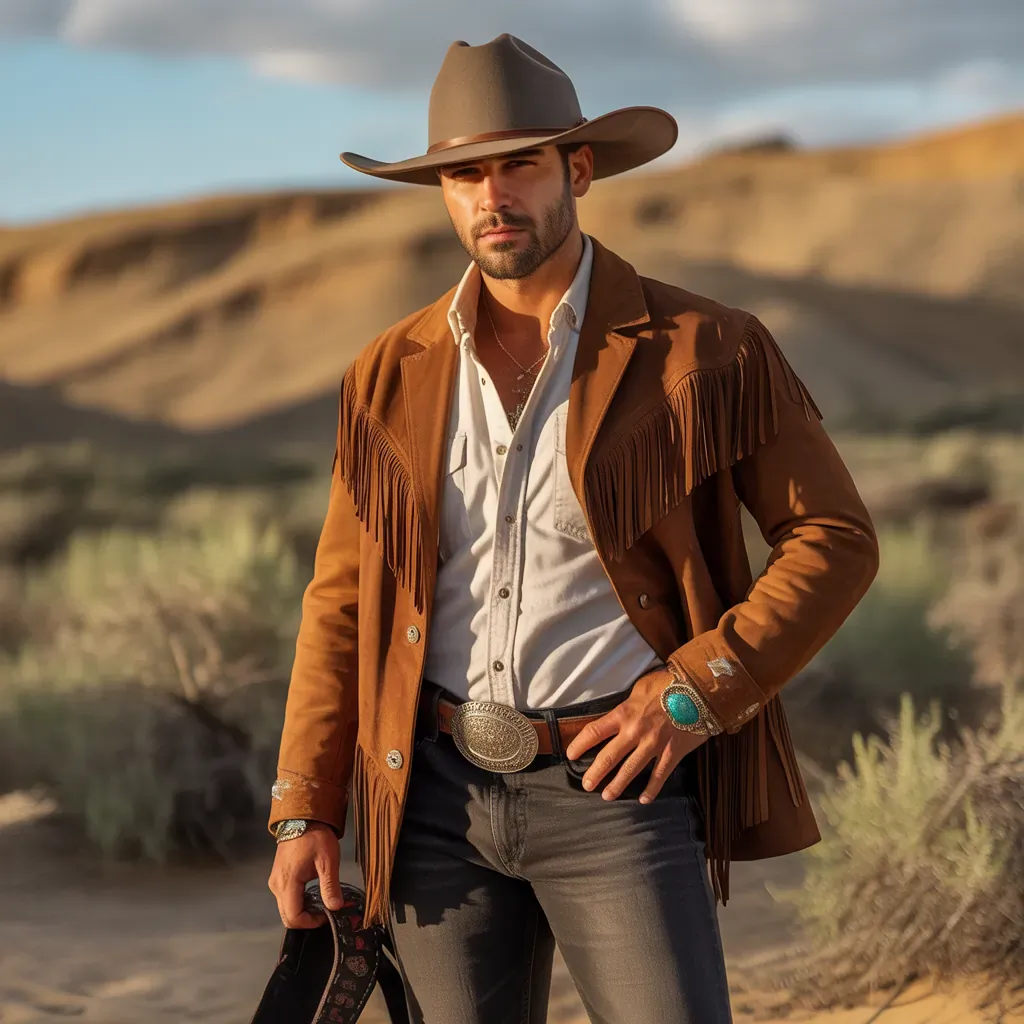bold cowboy outfit ideas for men