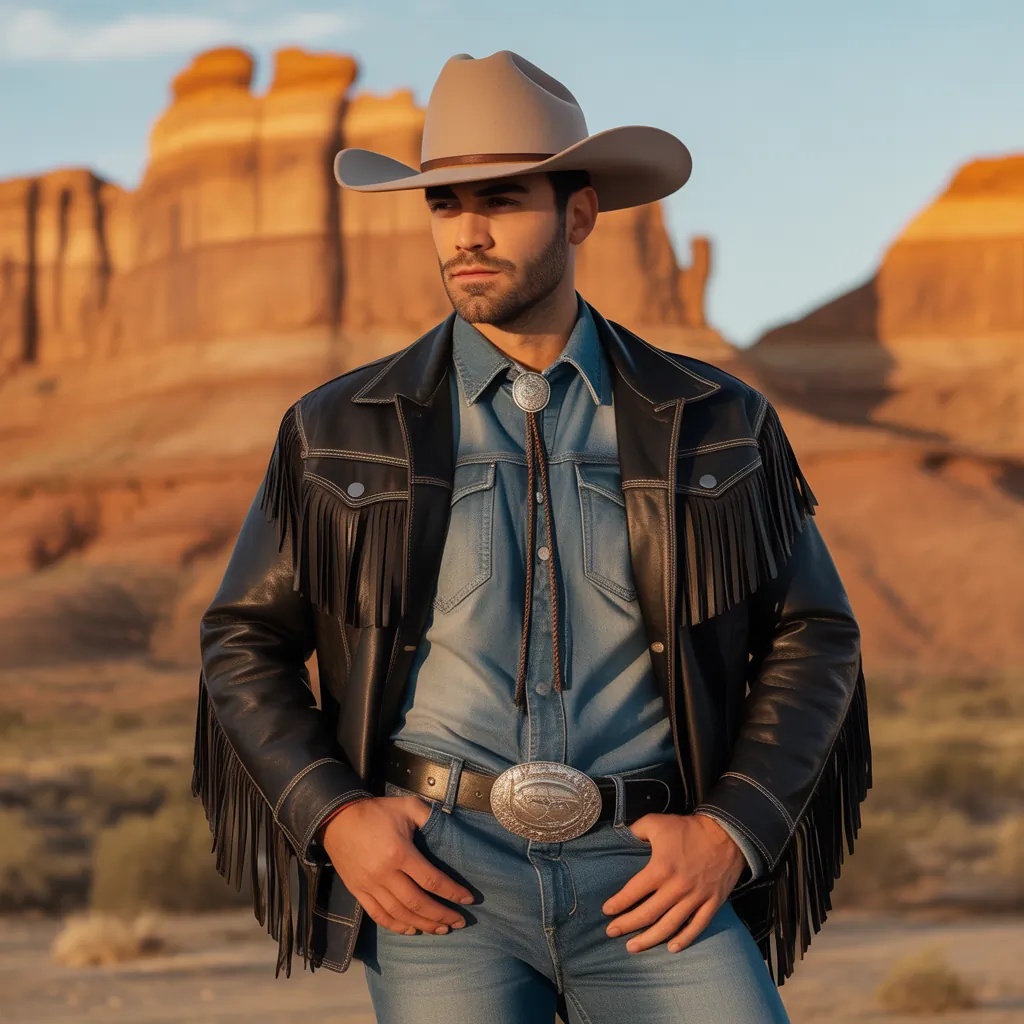 bold cowboy outfit ideas for men