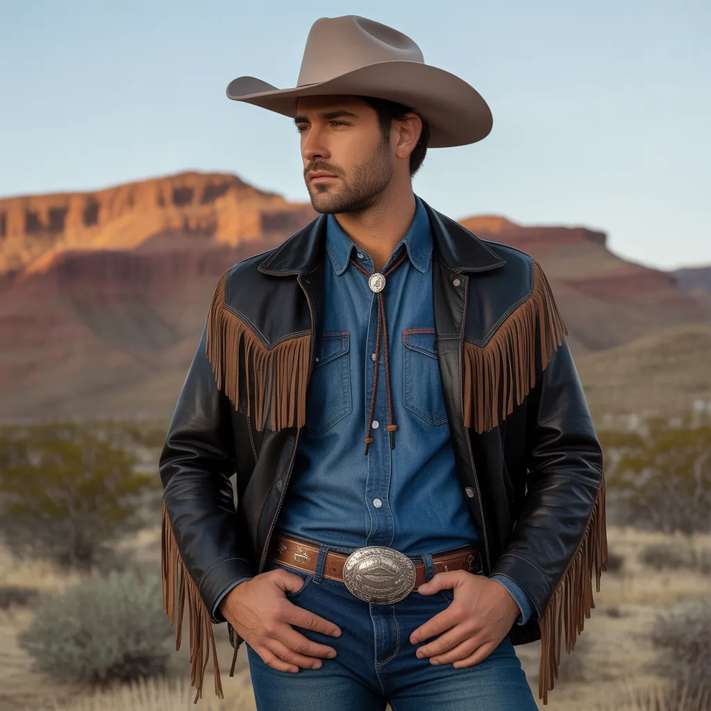 bold cowboy outfit ideas for men