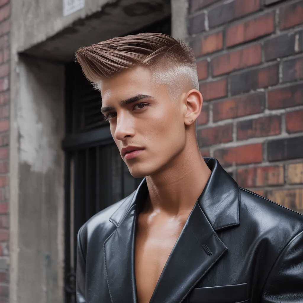 bold crew cut styles for men