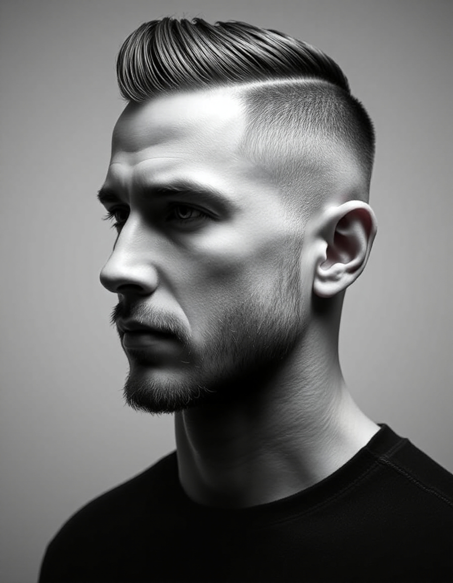 bold crew cut styles for men