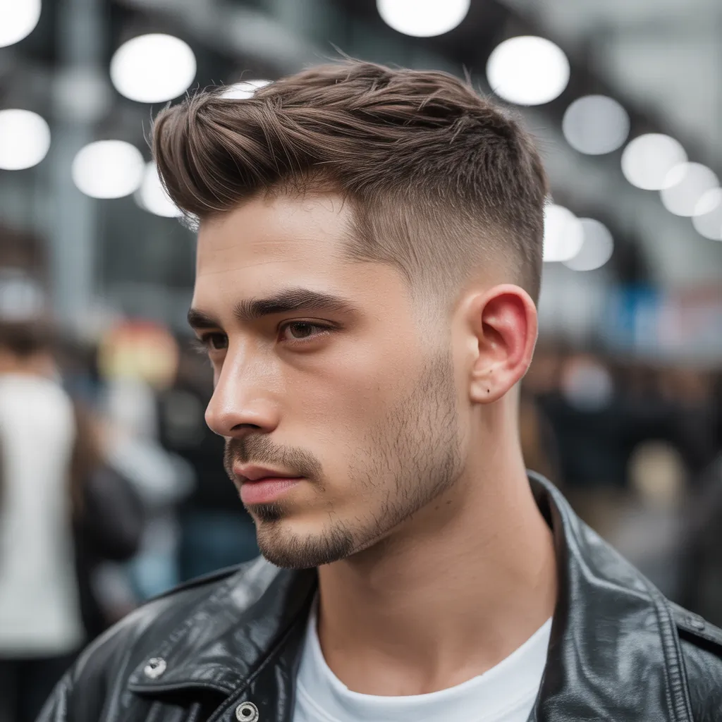 bold crew cut styles for men