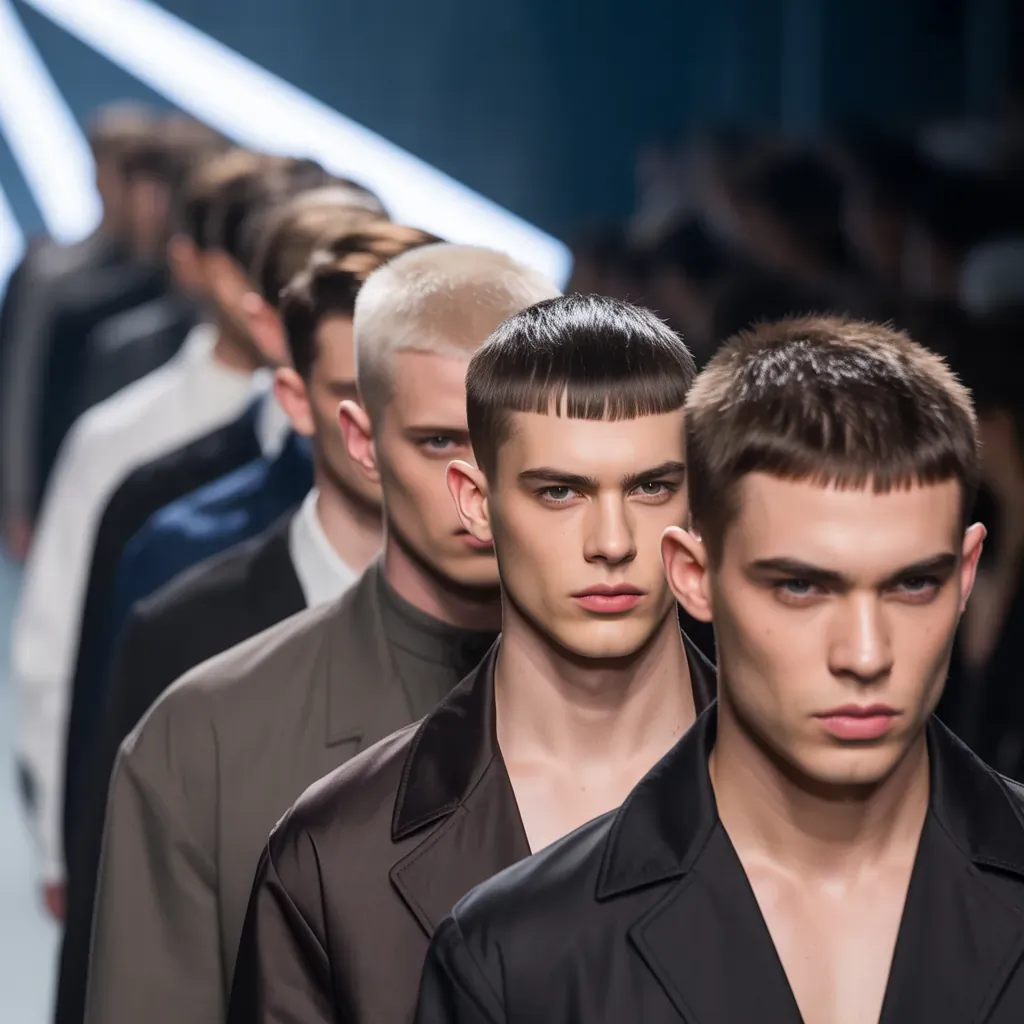 bold crew cut styles for men